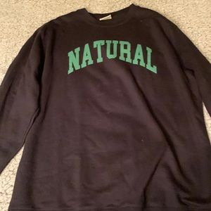 Natural long sleeve shirt